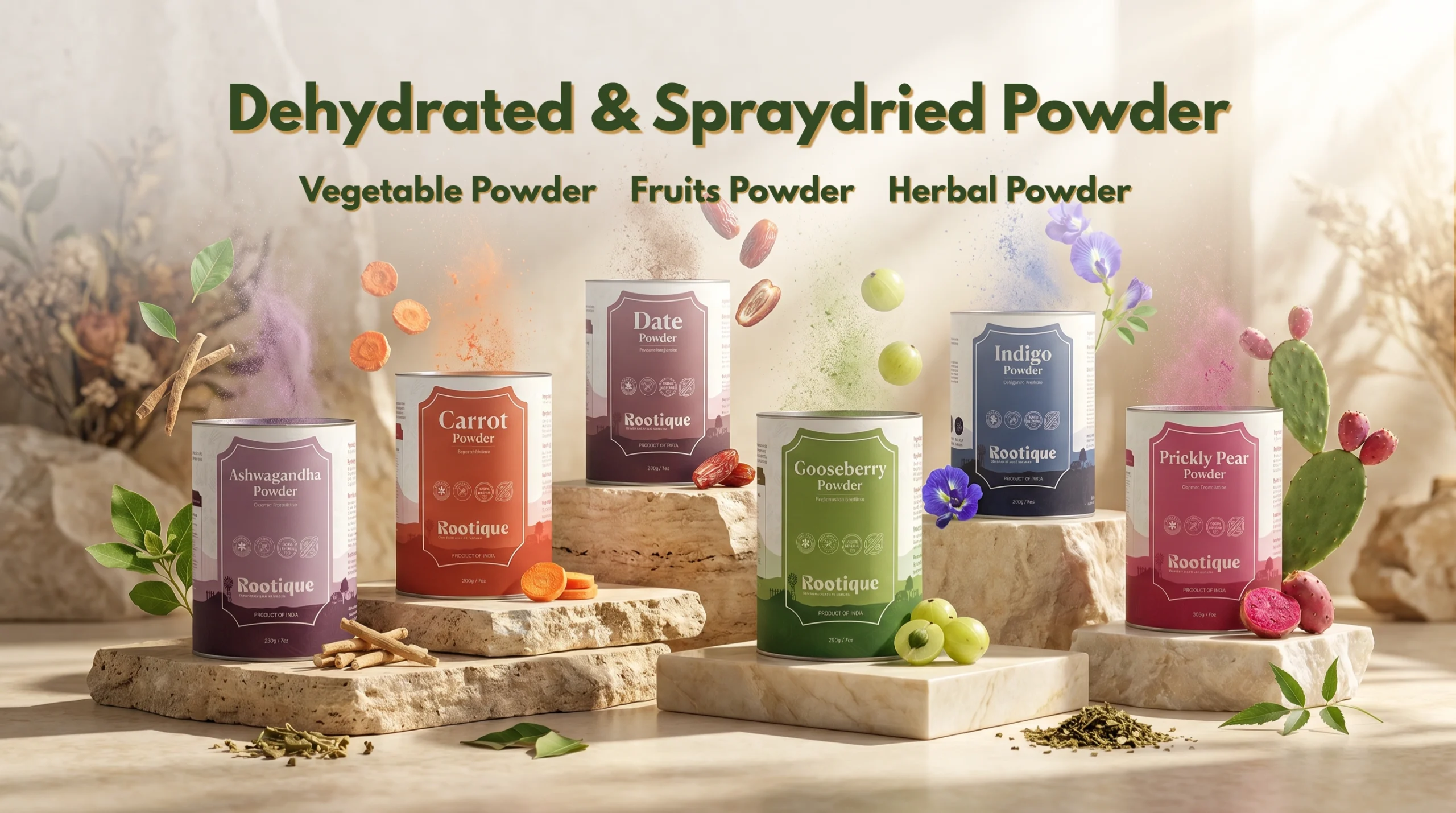 Dehydrated & Spraydried Powder